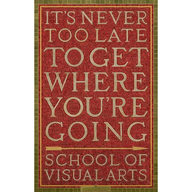 an image of a poster by Louise Fili