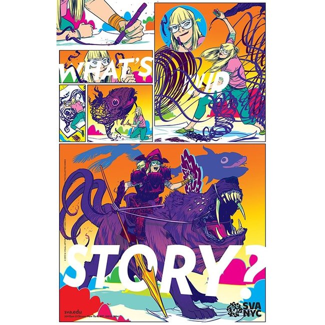 an image of a poster by Nathan Fox