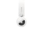 an image with a white background of a white AirTag Loop