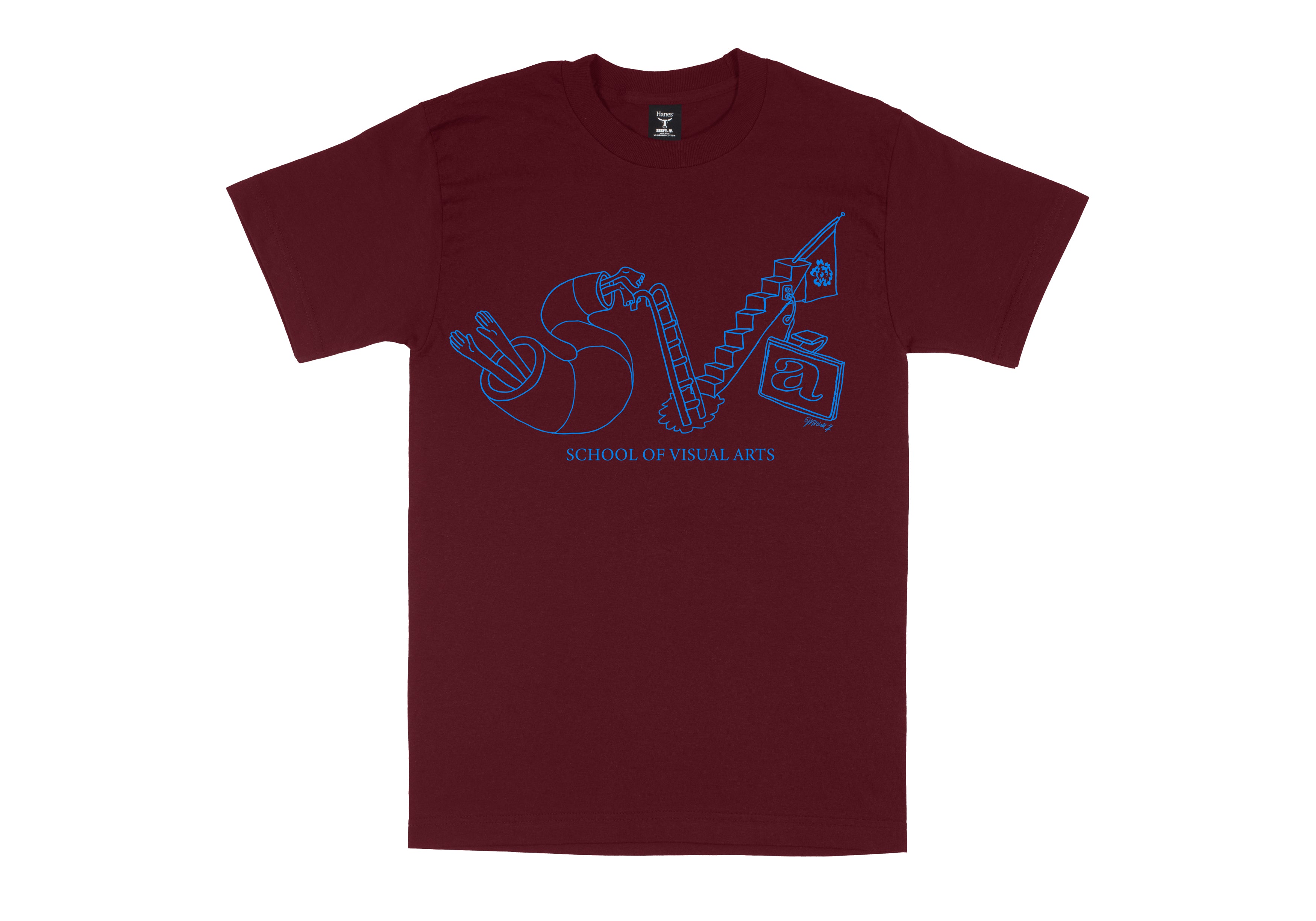 SVA x Mitchell Kwak "Doodle" T-Shirt (Multiple Colors)