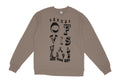 SVA Distorted Eyechart Crewneck Sweatshirt