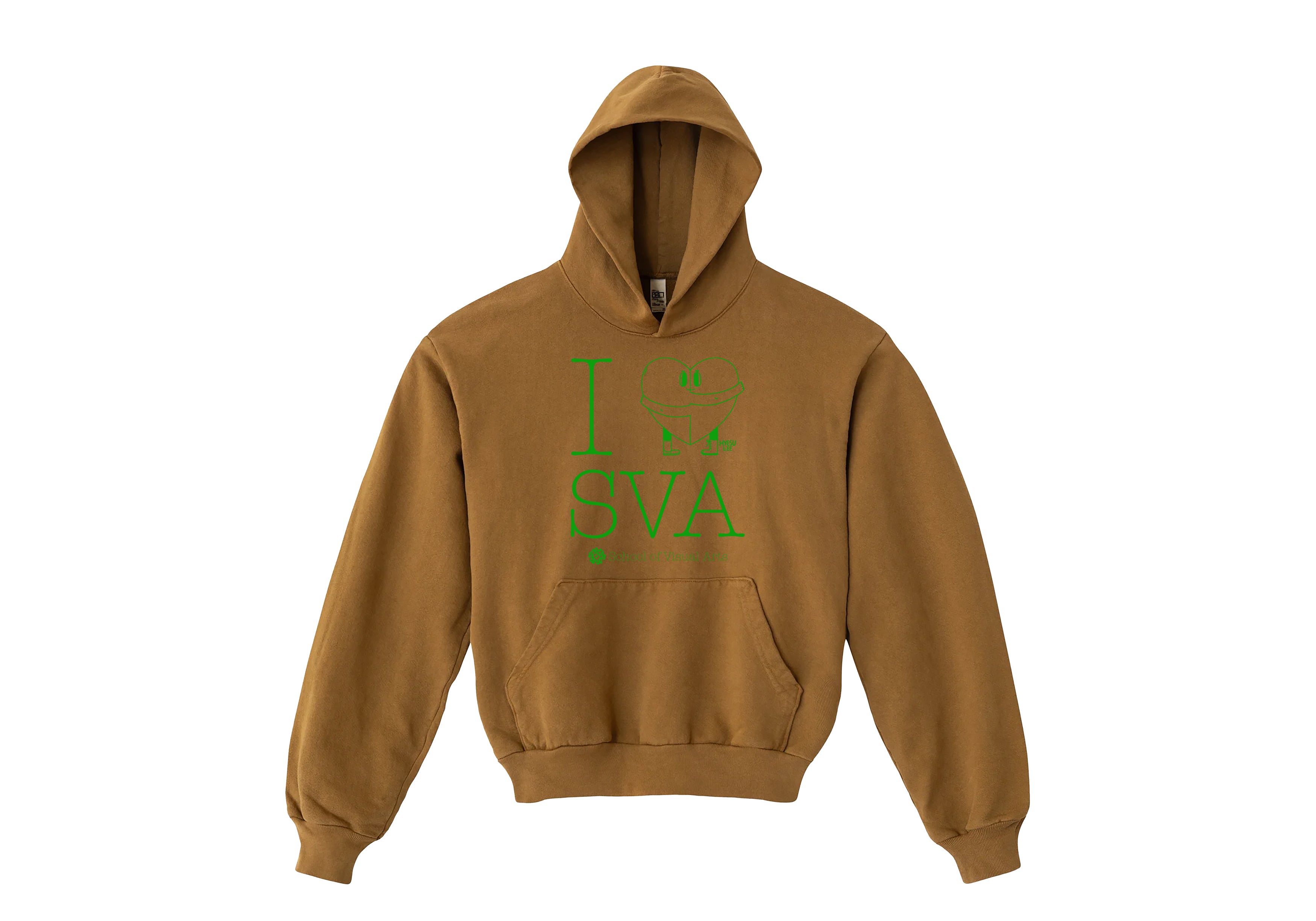 Hyesu Lee's "I Heart SVA" Embroidered Hoodie (Multiple Colors)
