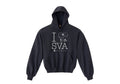 Hyesu Lee's "I Heart SVA" Embroidered Hoodie (Multiple Colors)