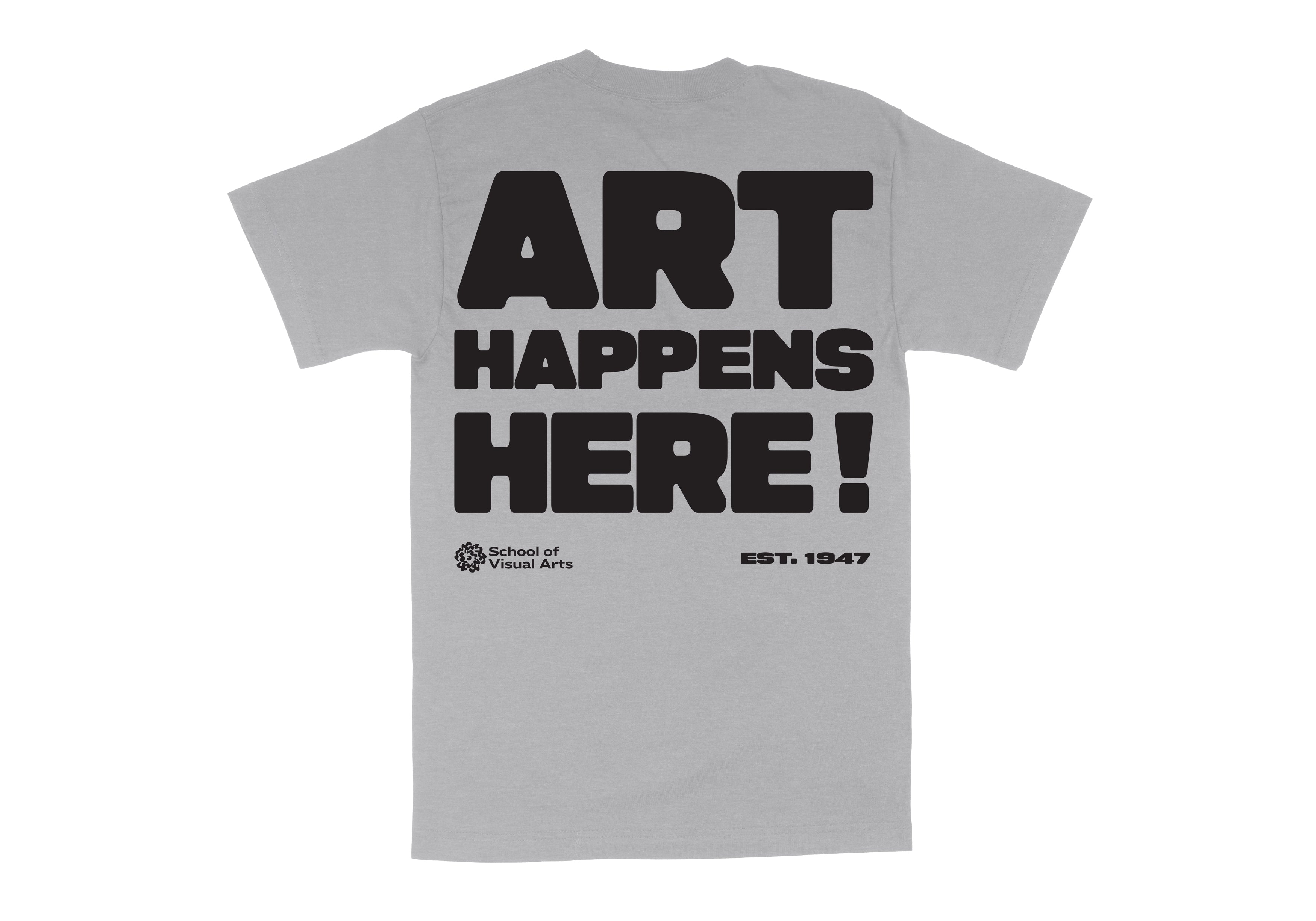 Art Happens Here! T-Shirt (Multiple Colors)