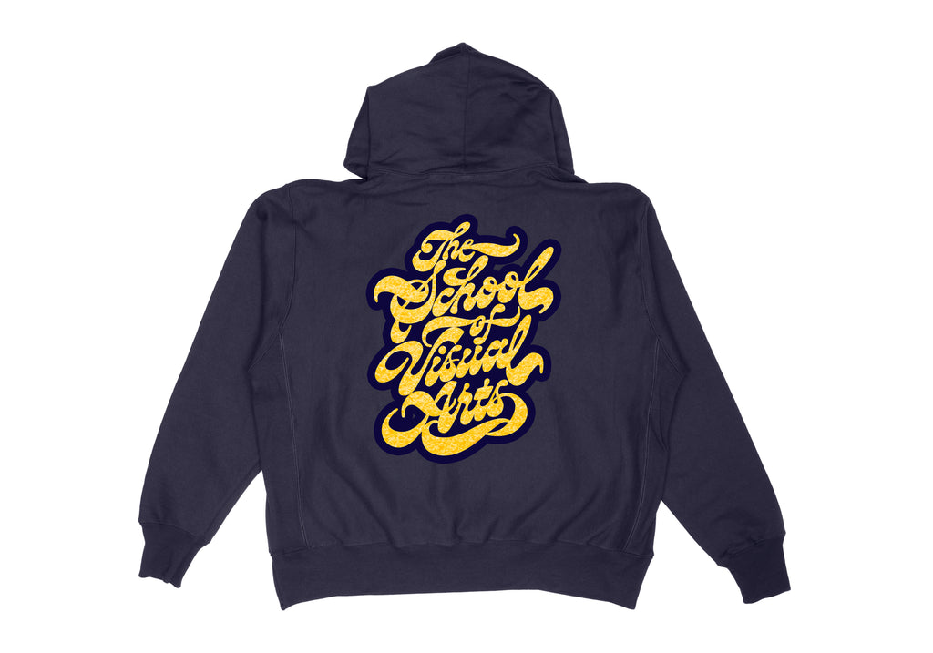 SVA Benguiat Script Logo Hoodie