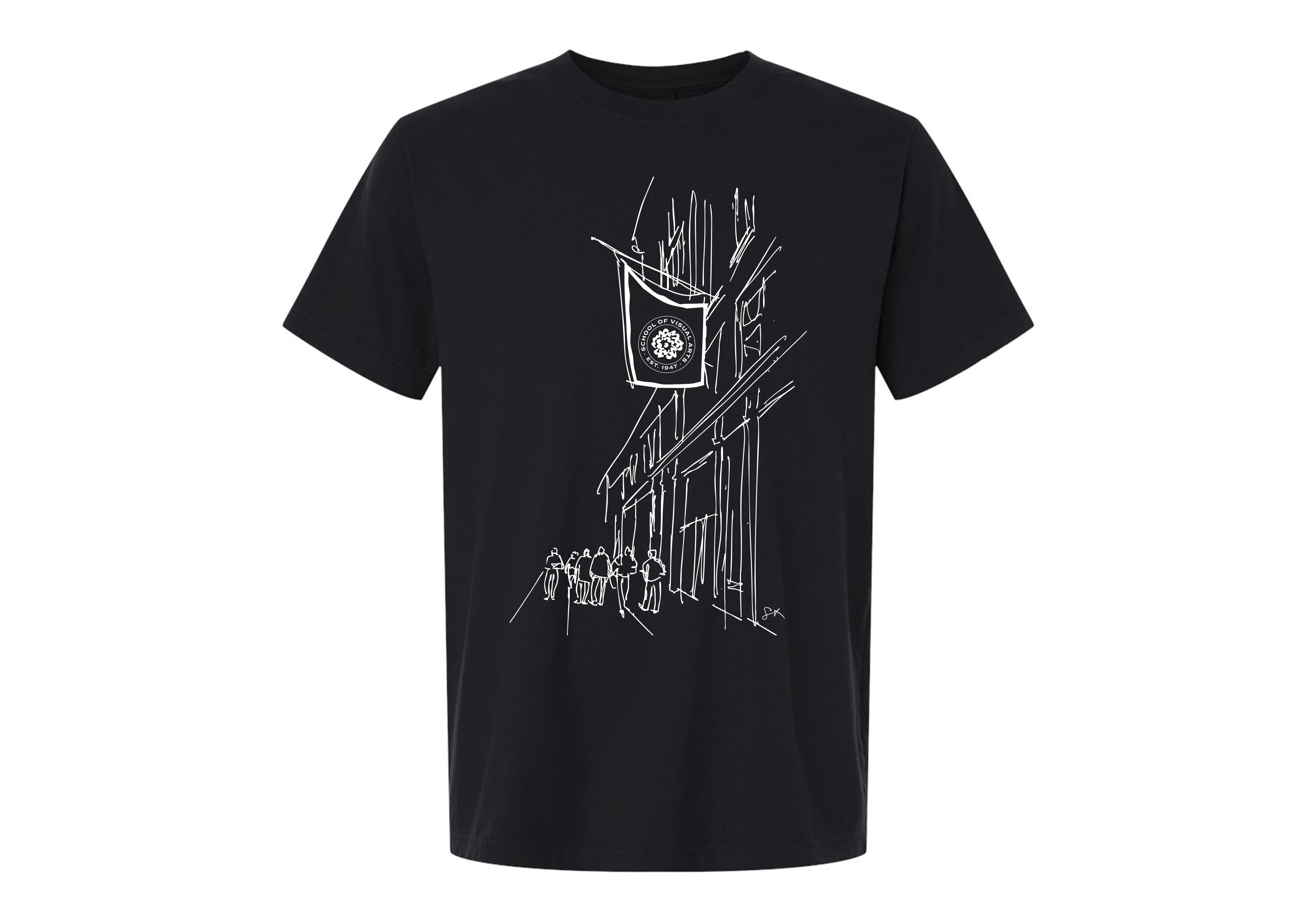 George Tscherny's 209 East 23rd Street Doodle T-Shirt