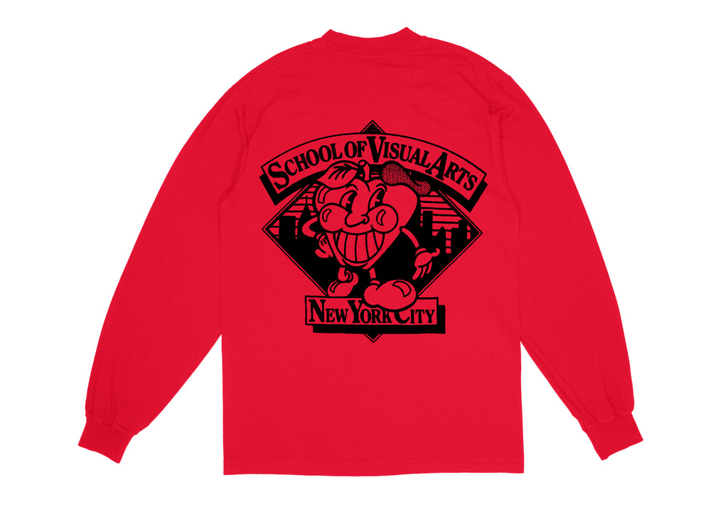 SVA "The Big Apple" Long Sleeve T-Shirt (Multiple Colors)