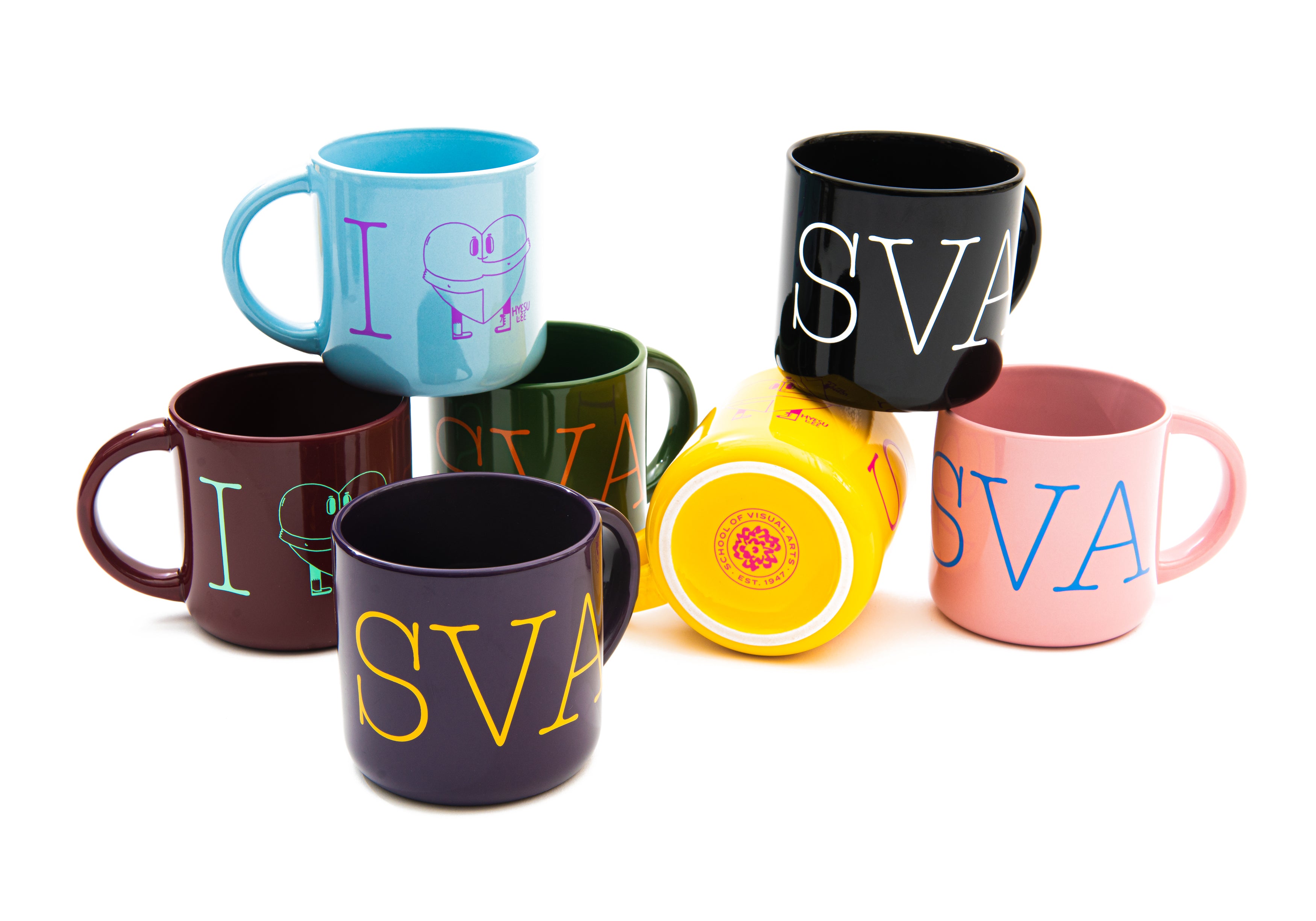 Hyesu Lee's "I Heart SVA" Mug (Multiple Colors)
