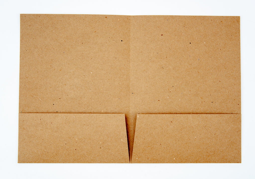 SVA Seal Logo Kraft Two Pocket Folder