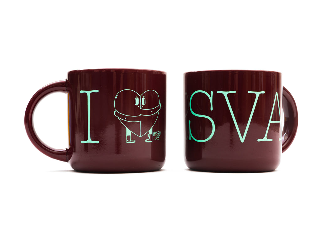 Hyesu Lee's "I Heart SVA" Mug (Multiple Colors)