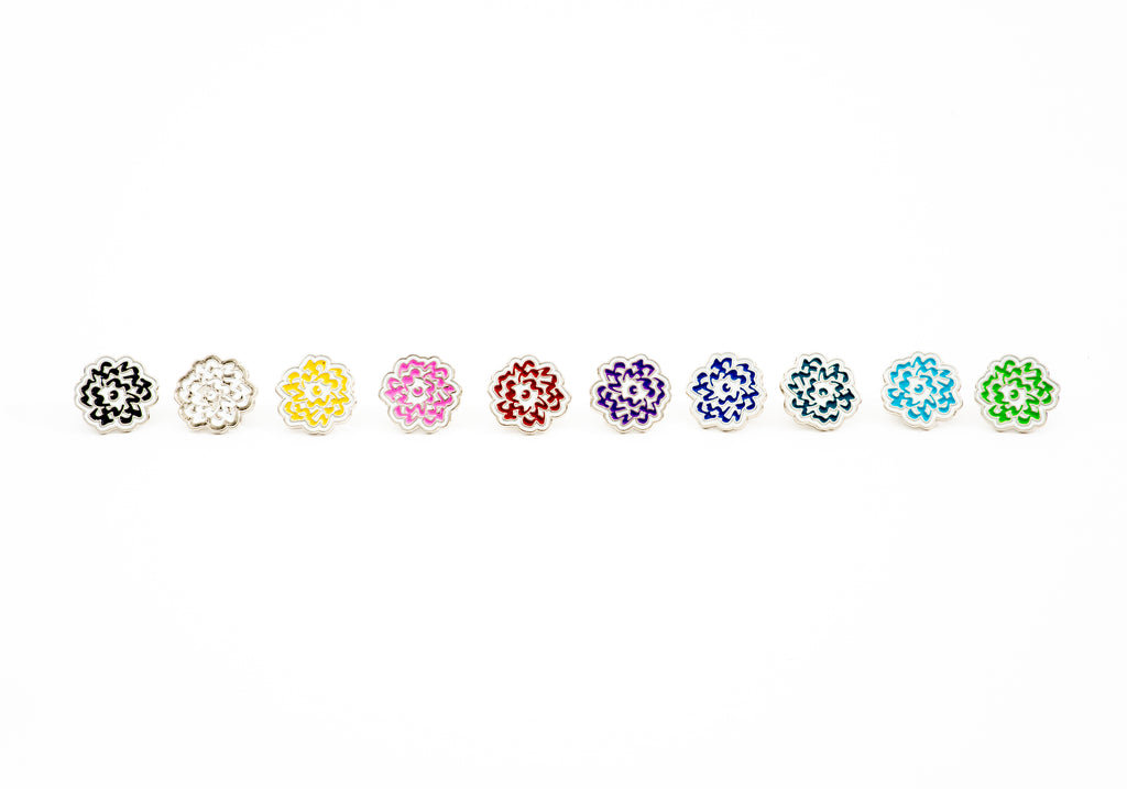 SVA Flower Soft Enamel Pin (Multiple Colors)
