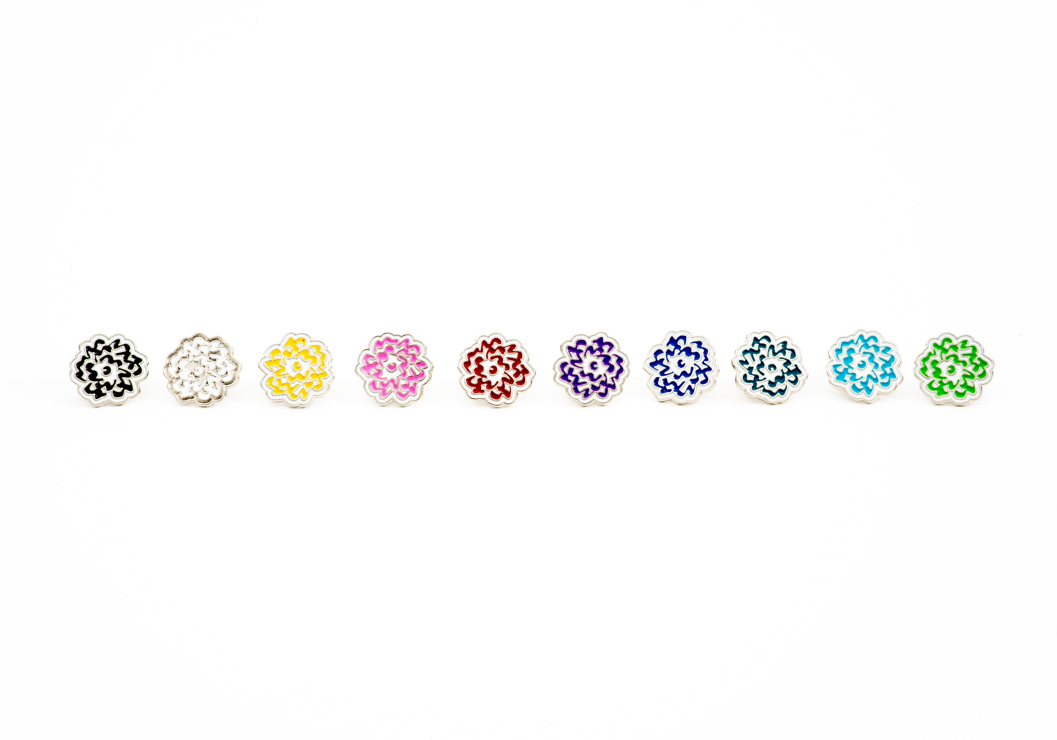 SVA Flower Soft Enamel Pin (Multiple Colors)