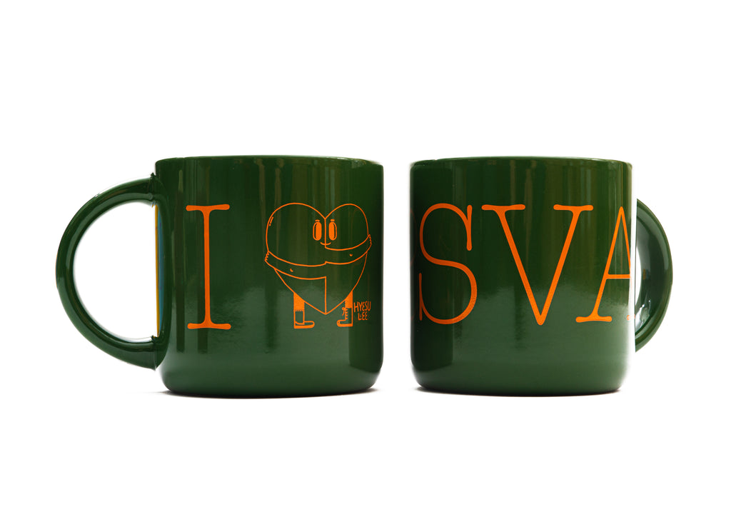 Hyesu Lee's "I Heart SVA" Mug (Multiple Colors)