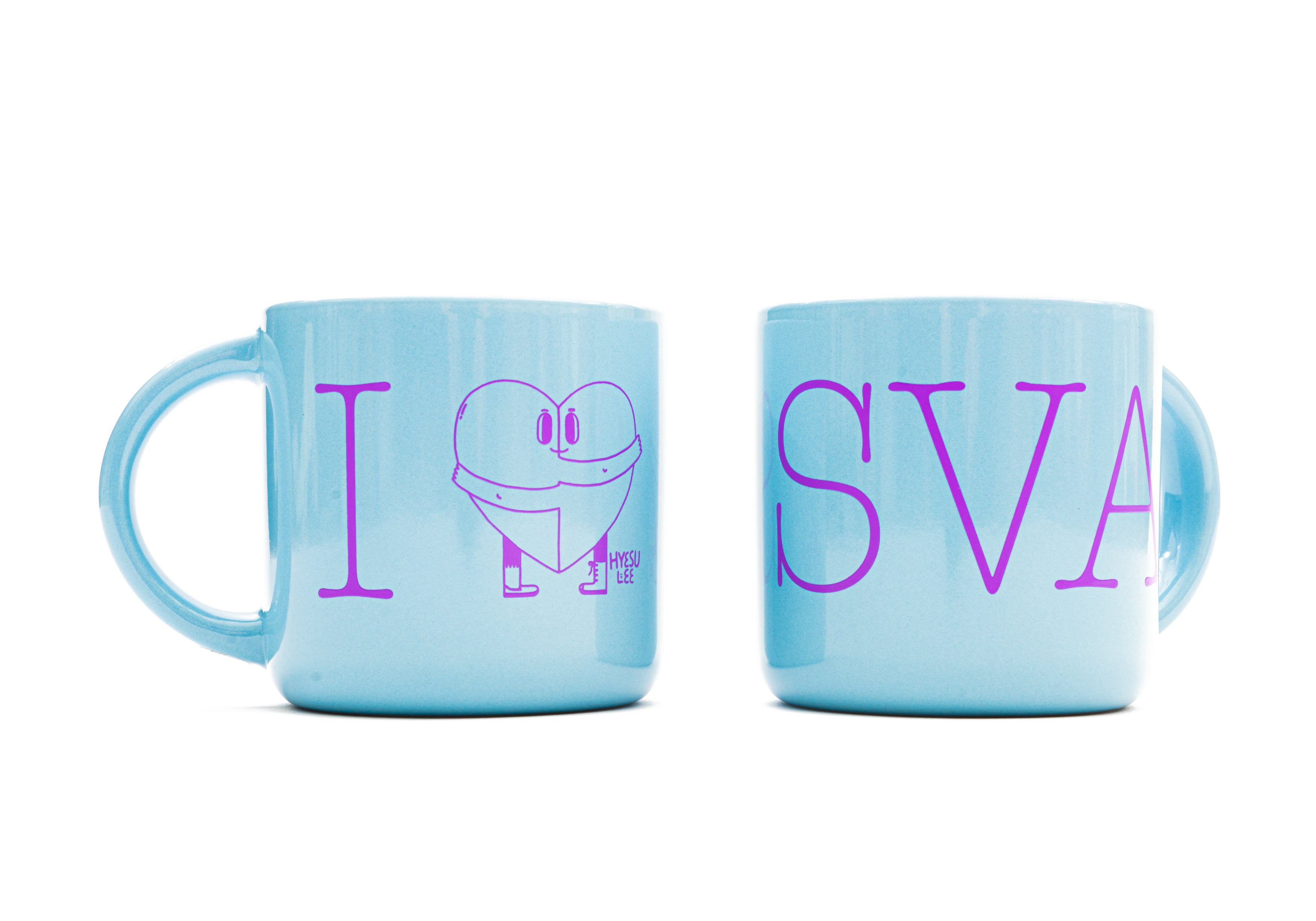 Hyesu Lee's "I Heart SVA" Mug (Multiple Colors)