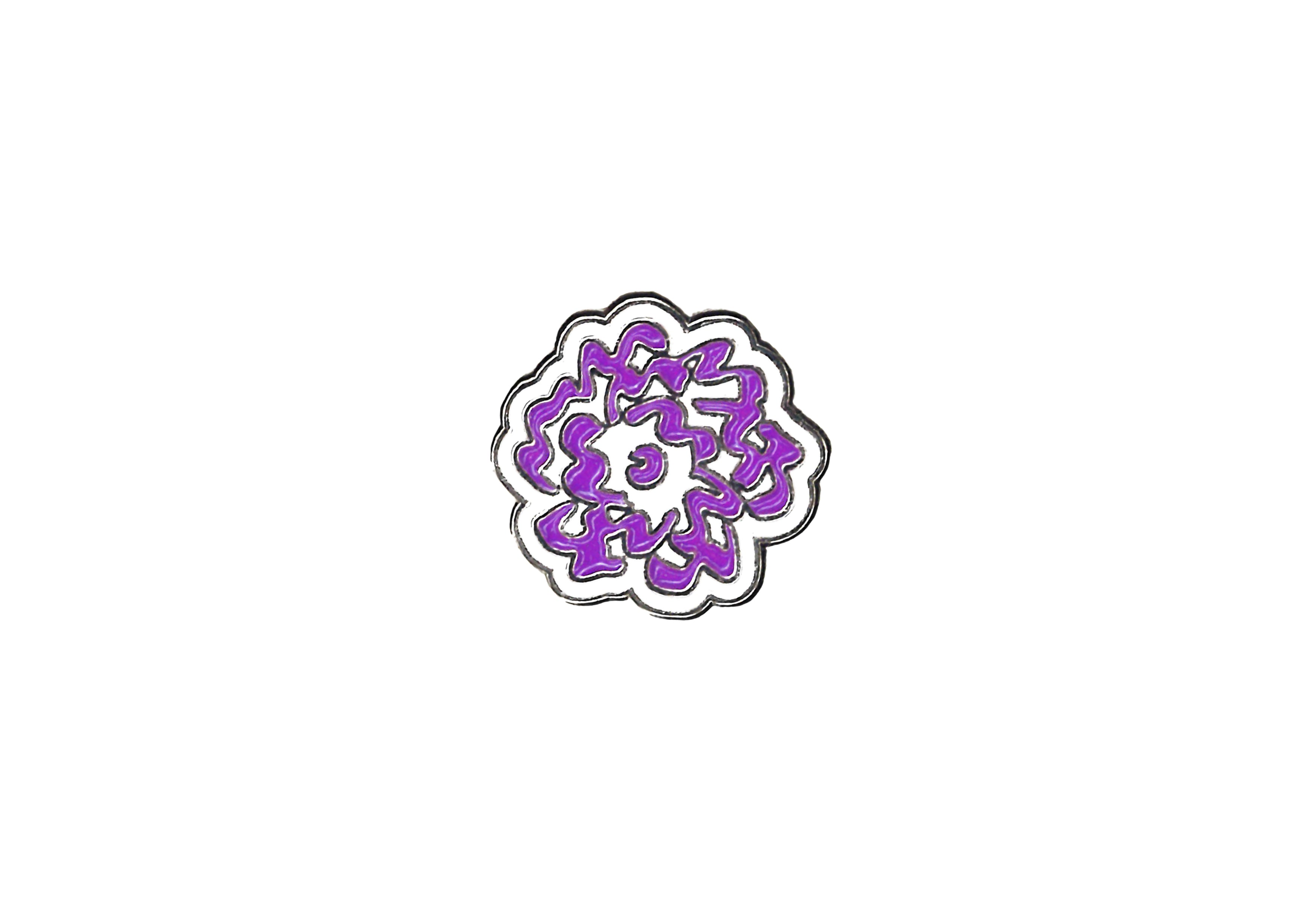 SVA Flower Soft Enamel Pin (Multiple Colors)