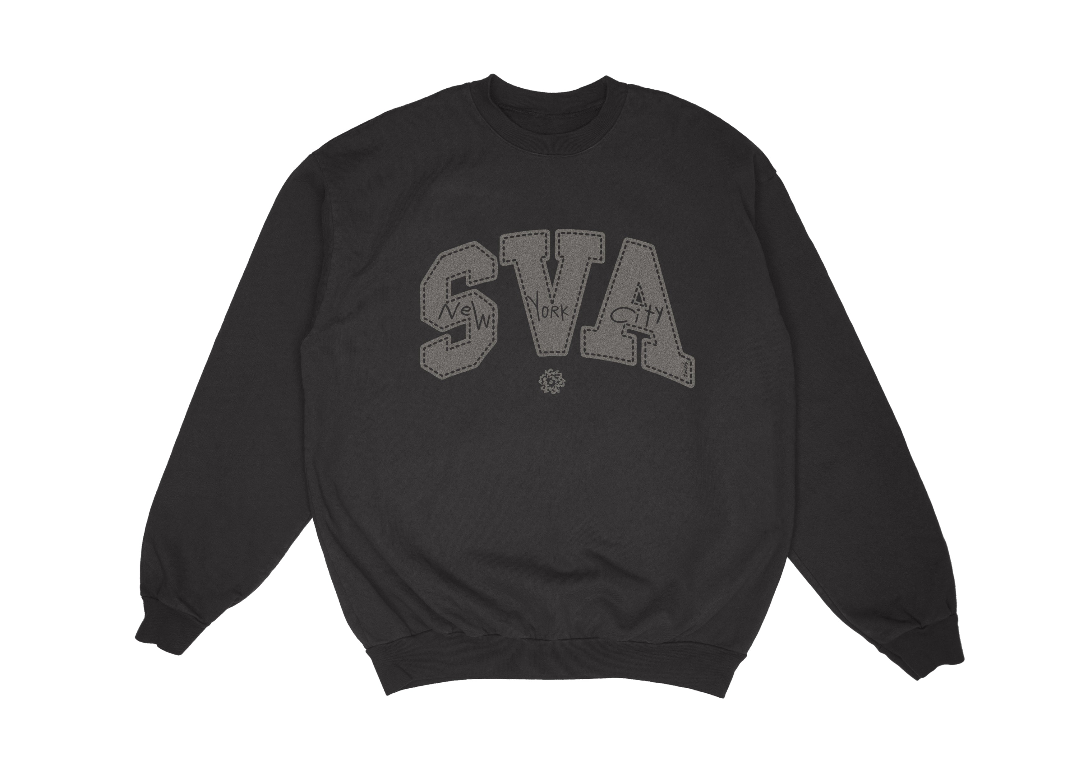 SVA x Mitchell Kwak "Collegiate" Crewneck Sweatshirt