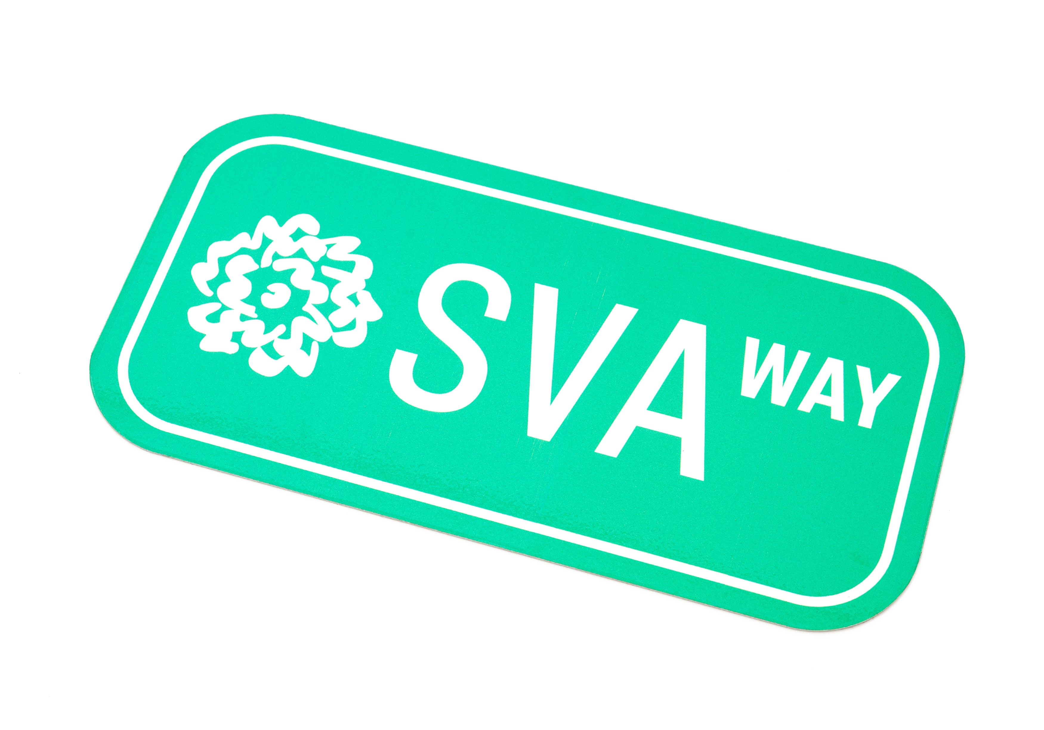 The "SVA Way" Street Sign
