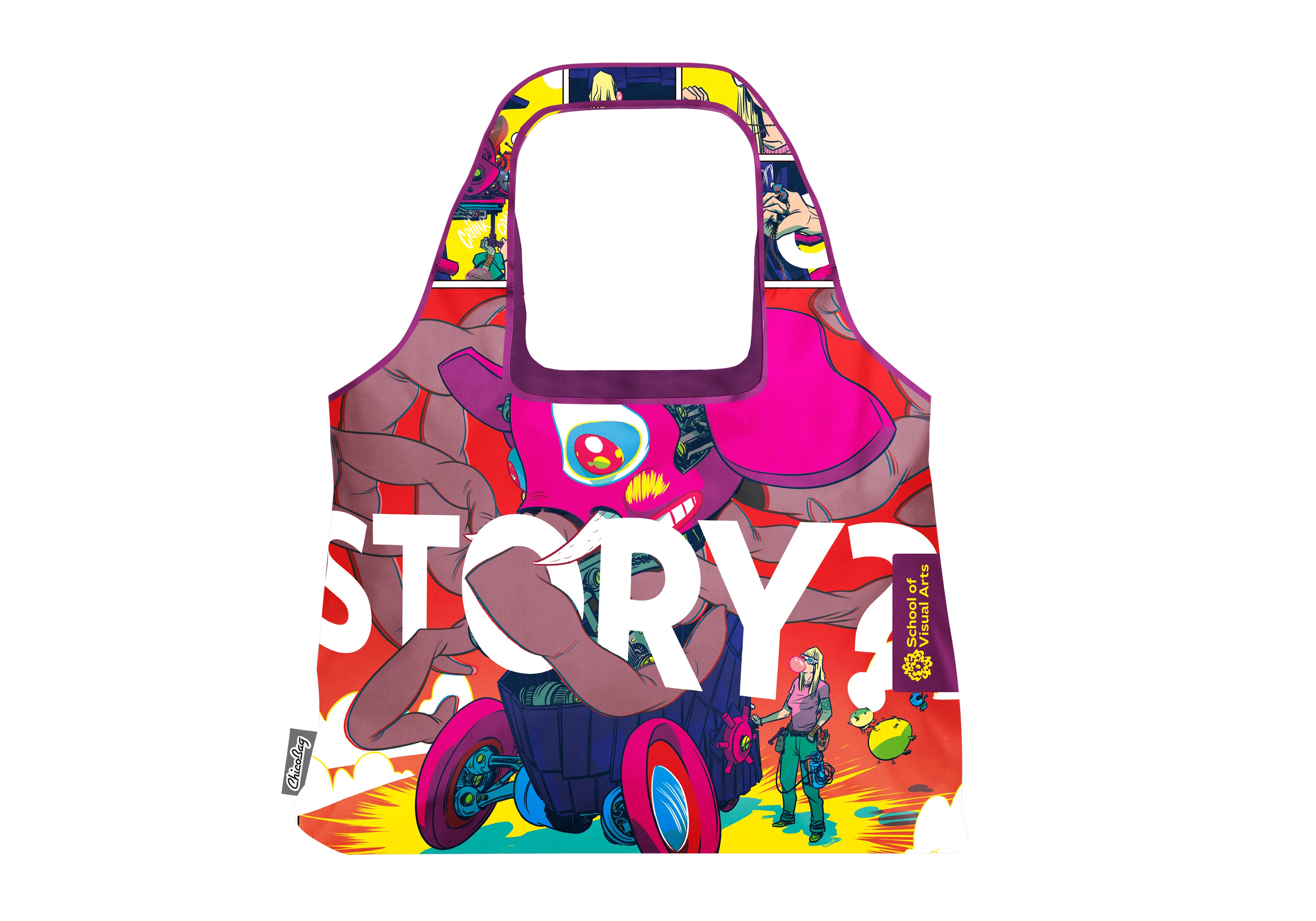 Nathan Fox "What's Your Story?" Subway Poster Chico Vita