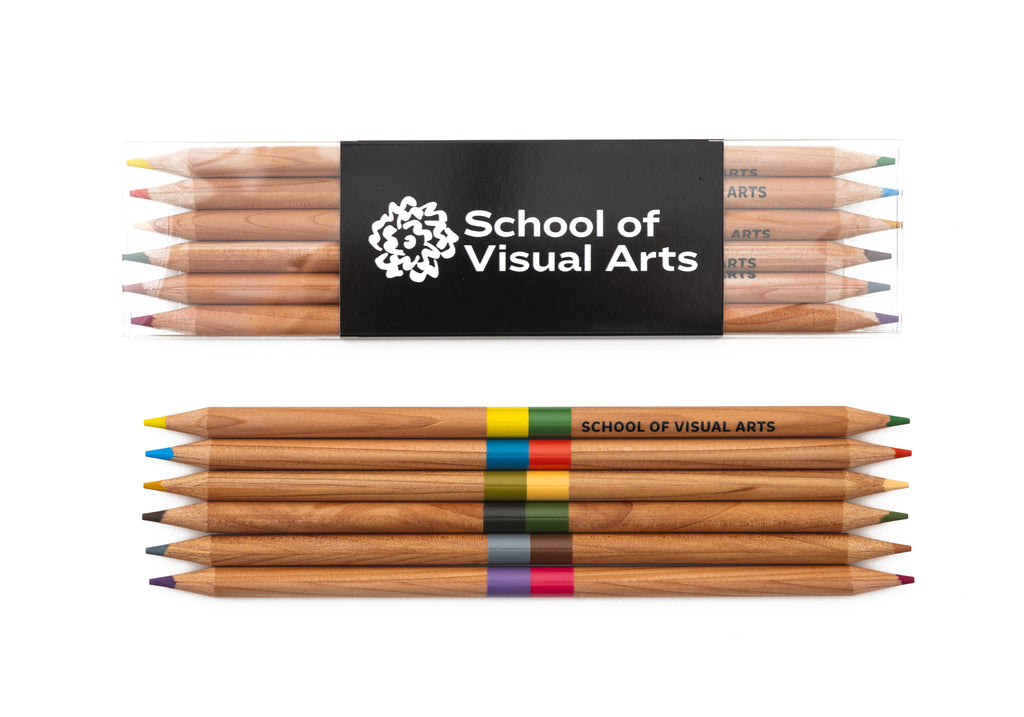 SVA Dual-Colored Pencils - Set of 6