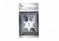 SVA Splat Logo Pewter Ornament Snowflake - White