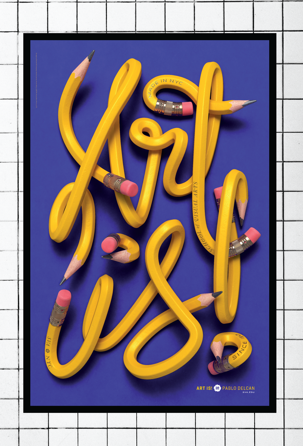 SVA Subway Series Postcard (Multiple Designs)