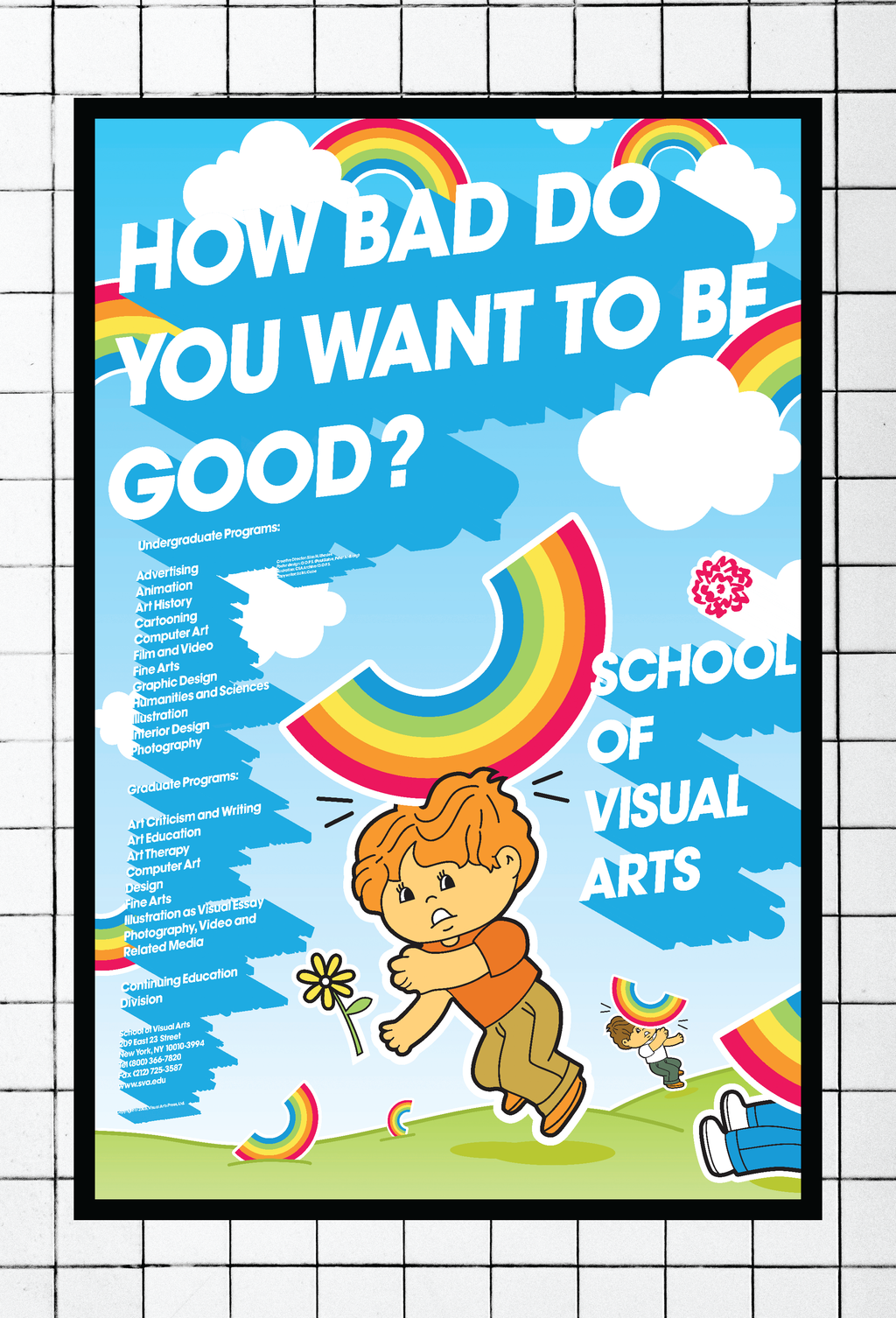 SVA Subway Series Postcard (Multiple Designs)
