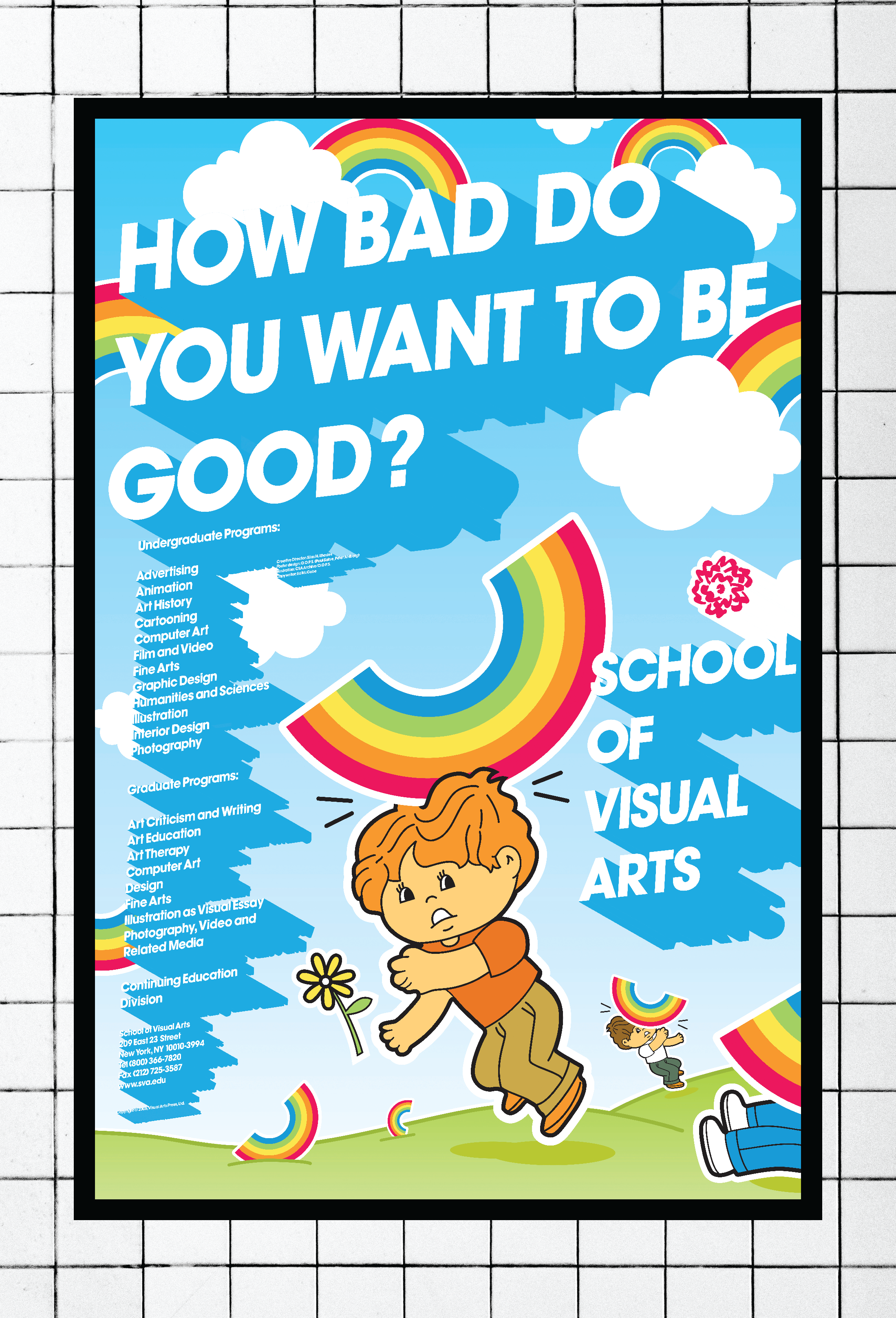SVA Subway Series Postcard (Multiple Designs)