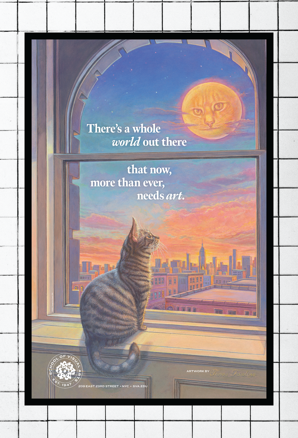 SVA Subway Series Postcard (Multiple Designs)
