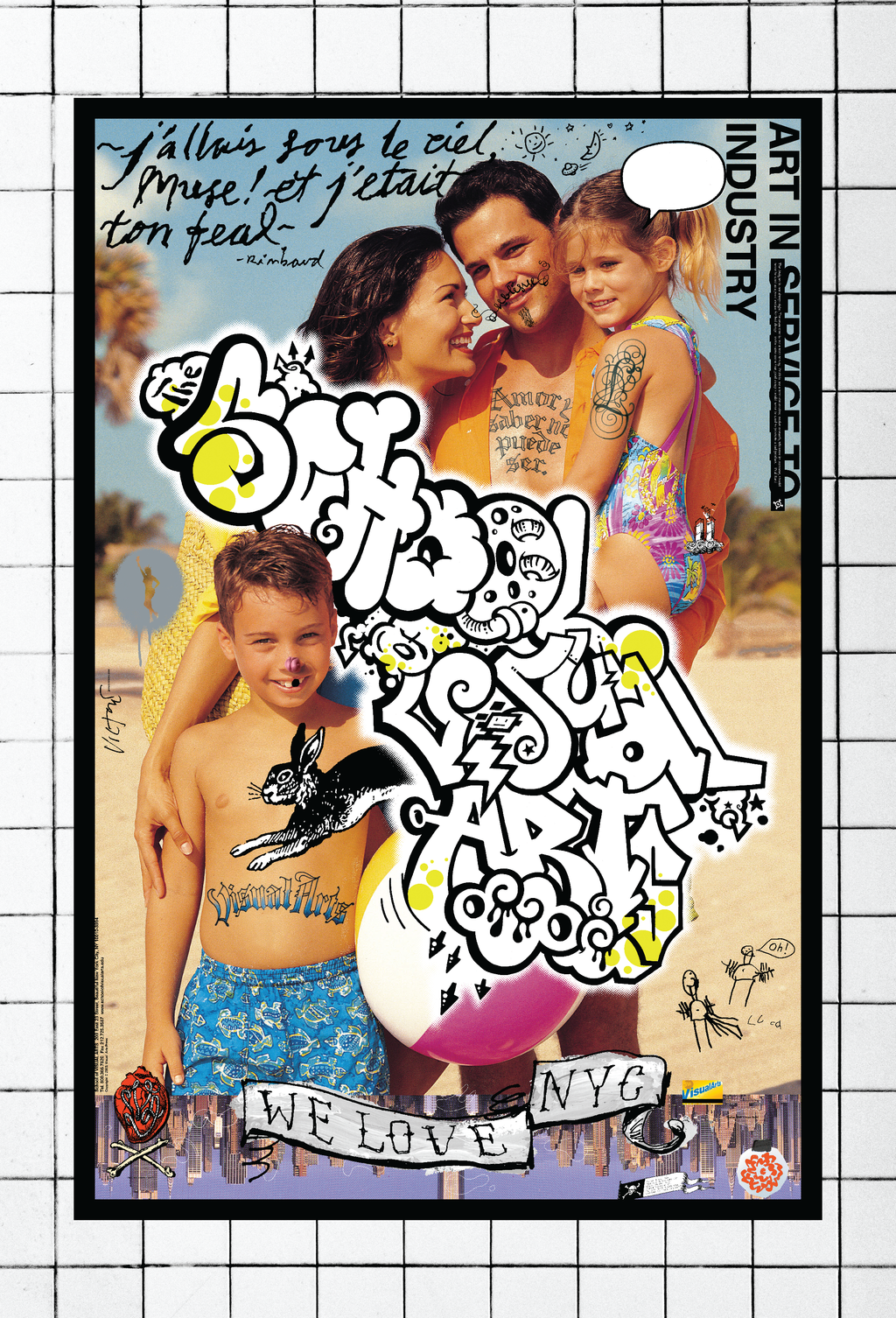 SVA Subway Series Postcard (Multiple Designs)
