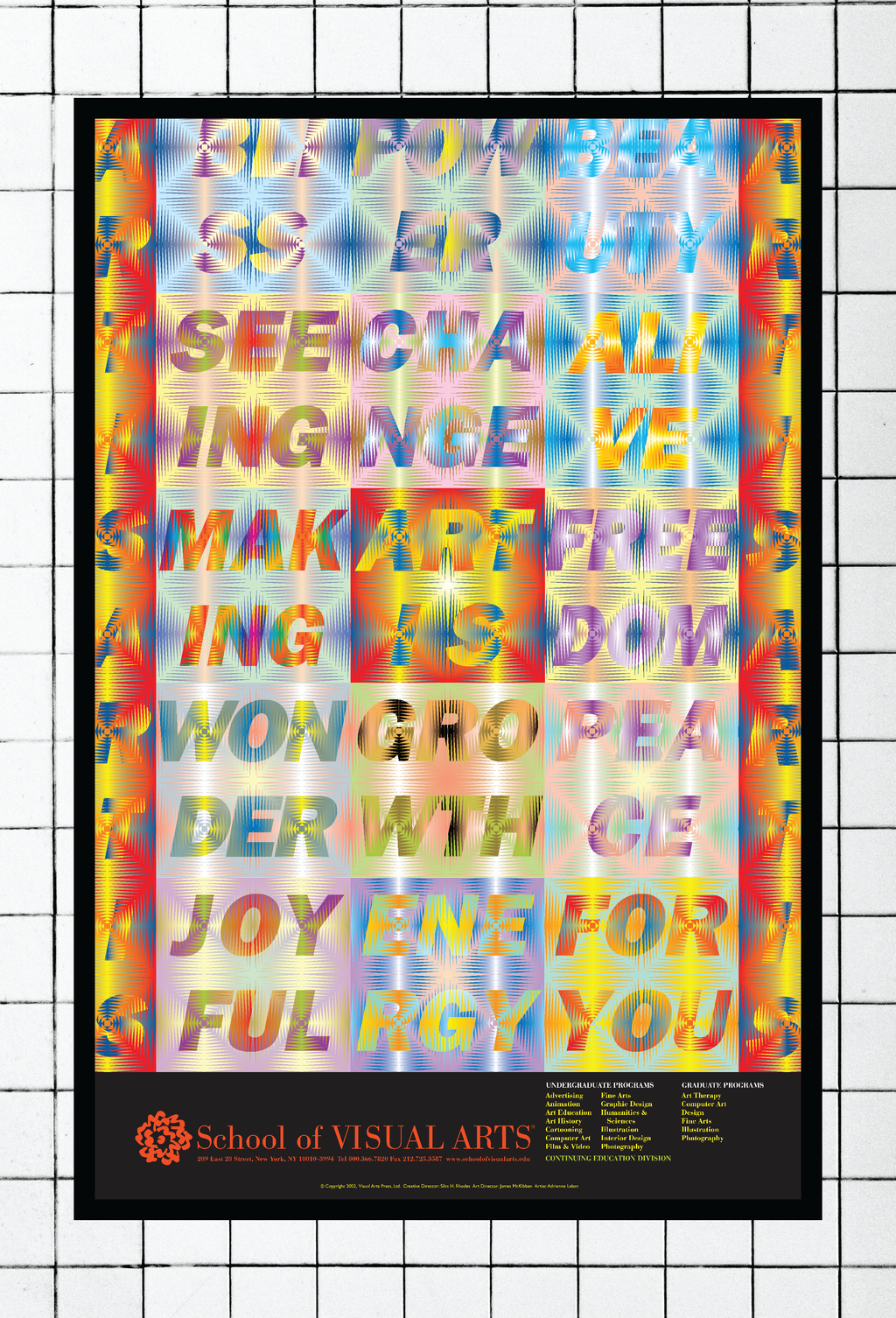SVA Subway Series Postcard (Multiple Designs)