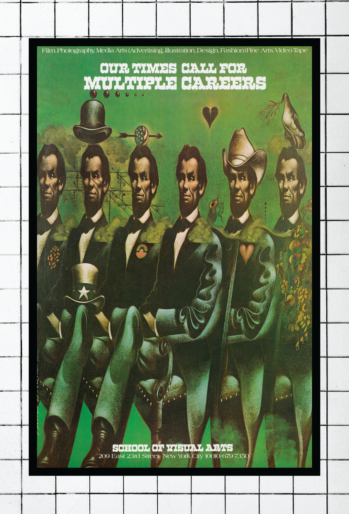 SVA Subway Series Postcard (Multiple Designs)
