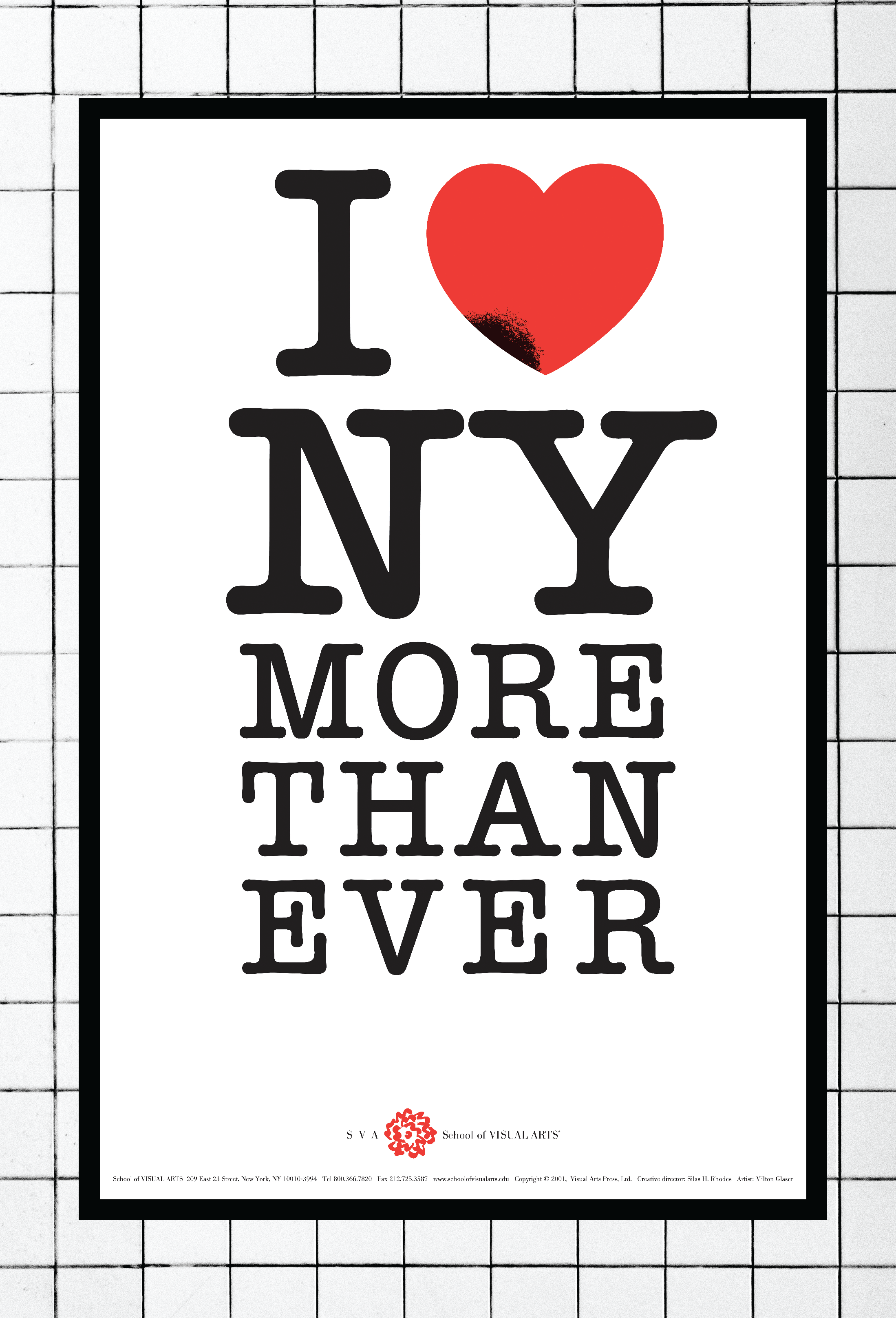 SVA Subway Series Postcard (Multiple Designs)