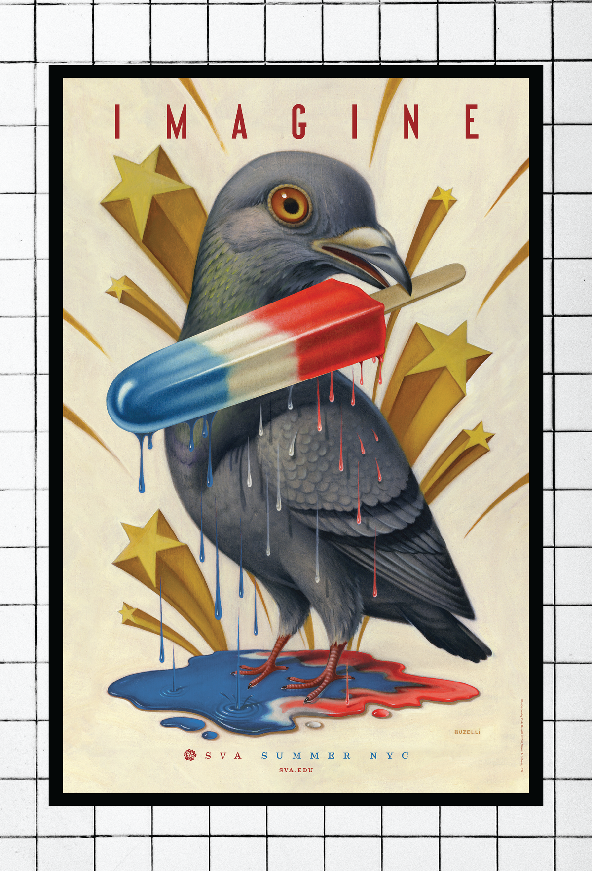 SVA Subway Series Postcard (Multiple Designs)