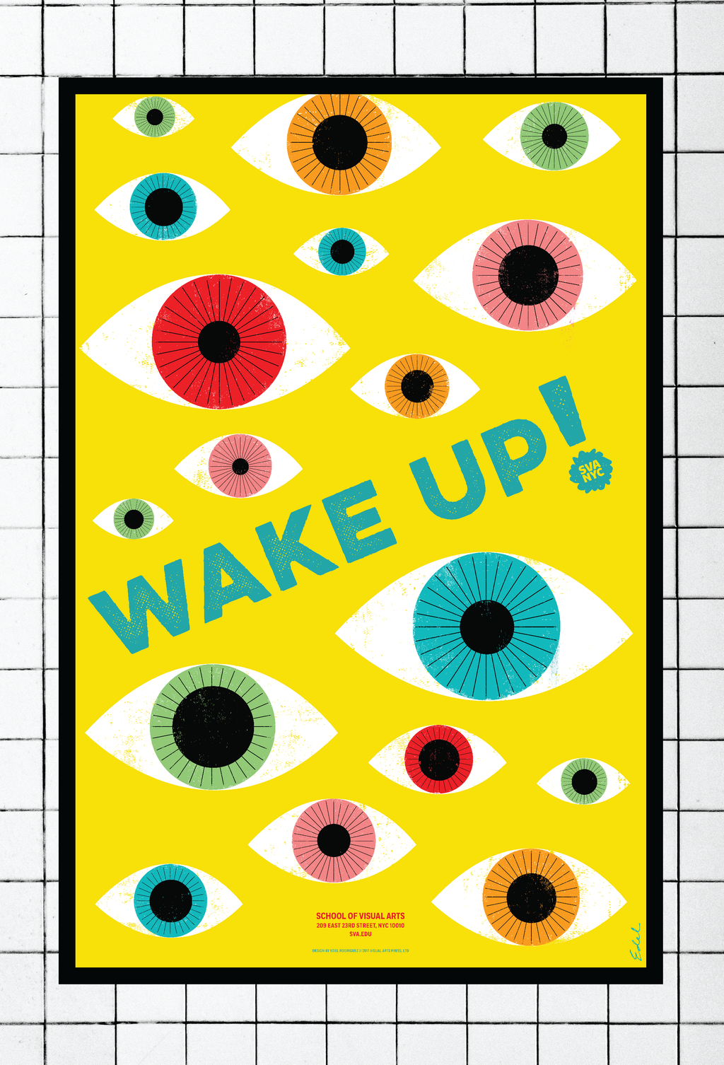 SVA Subway Series Postcard (Multiple Designs)