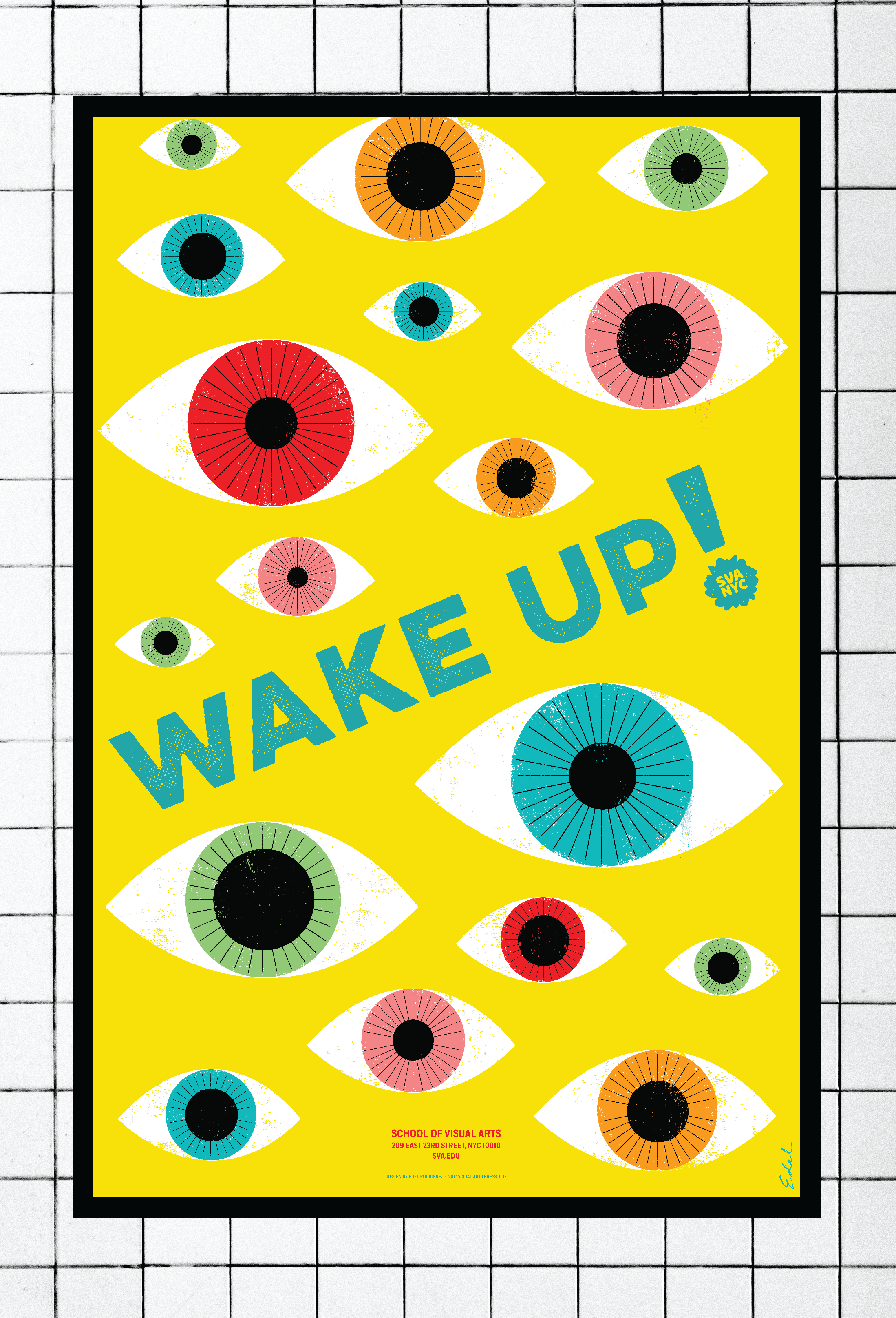 SVA Subway Series Postcard (Multiple Designs)