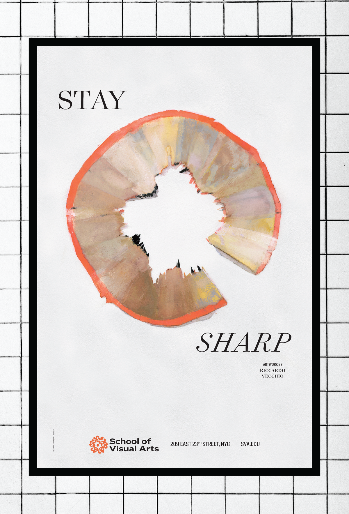 SVA Subway Series Postcard (Multiple Designs)
