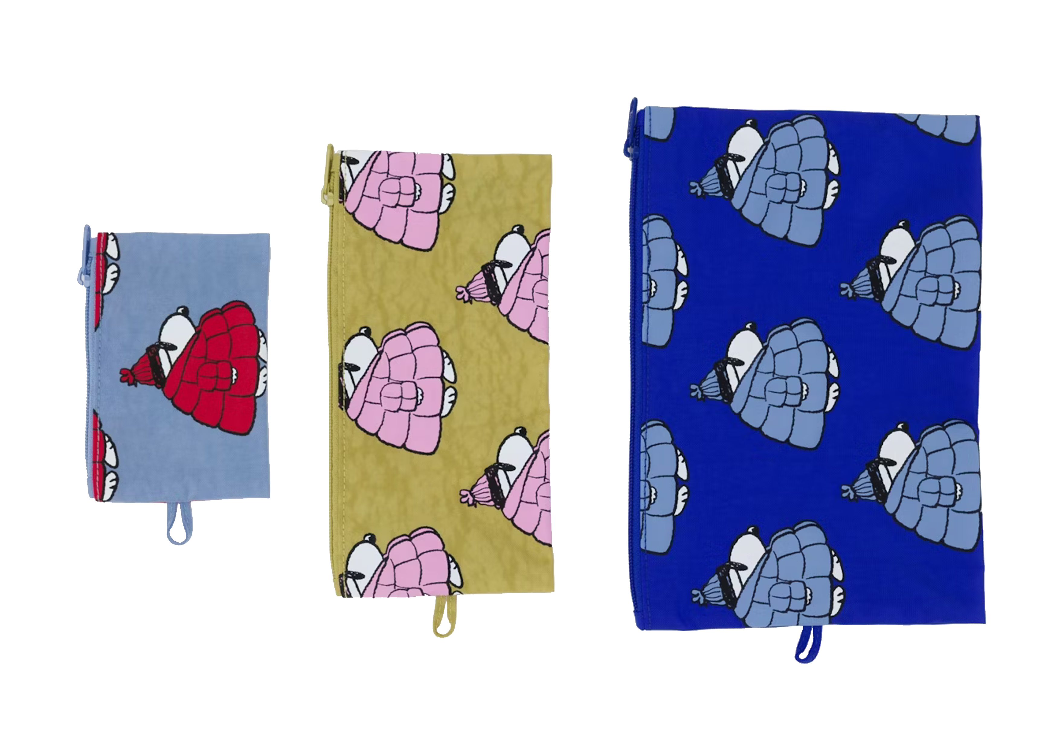 最高 BAGGU SVA – Set Pouch Flat - Snoopy Puffer - Peanuts x バッグ