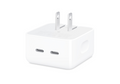 Apple 35W Dual USB-C Port Compact Power Adapter