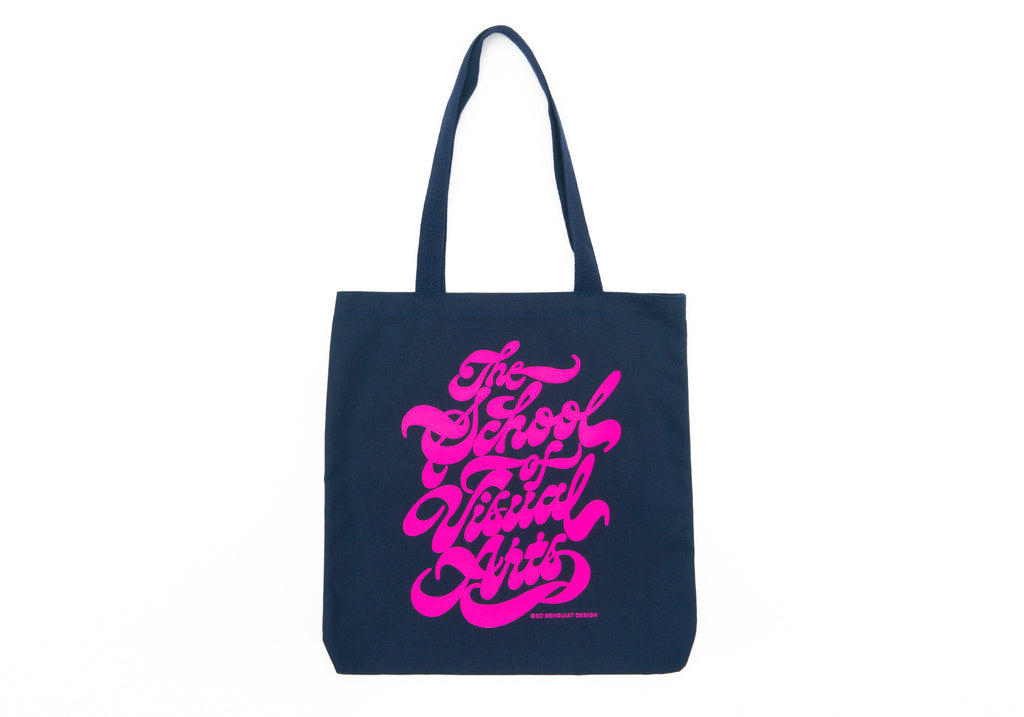 SVA Benguiat Script Logo Tote (Multiple Colors)