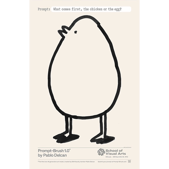 Pablo Delcan - Prompt Brush 1.0 (What Comes First?...)