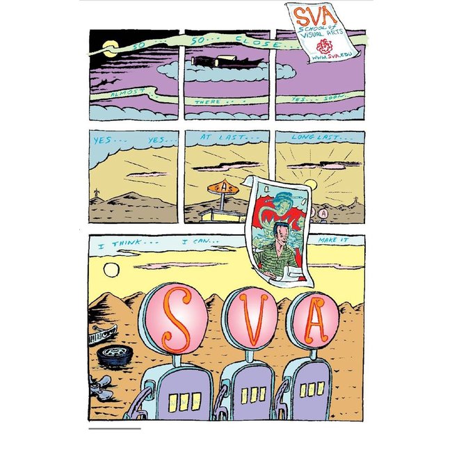David Sandlin - Gas Pump (Small Poster)