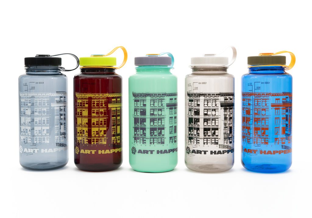 Art Happens Here! 32oz Nalgene Sustain Tritan Water Bottle (Multiple Colors)