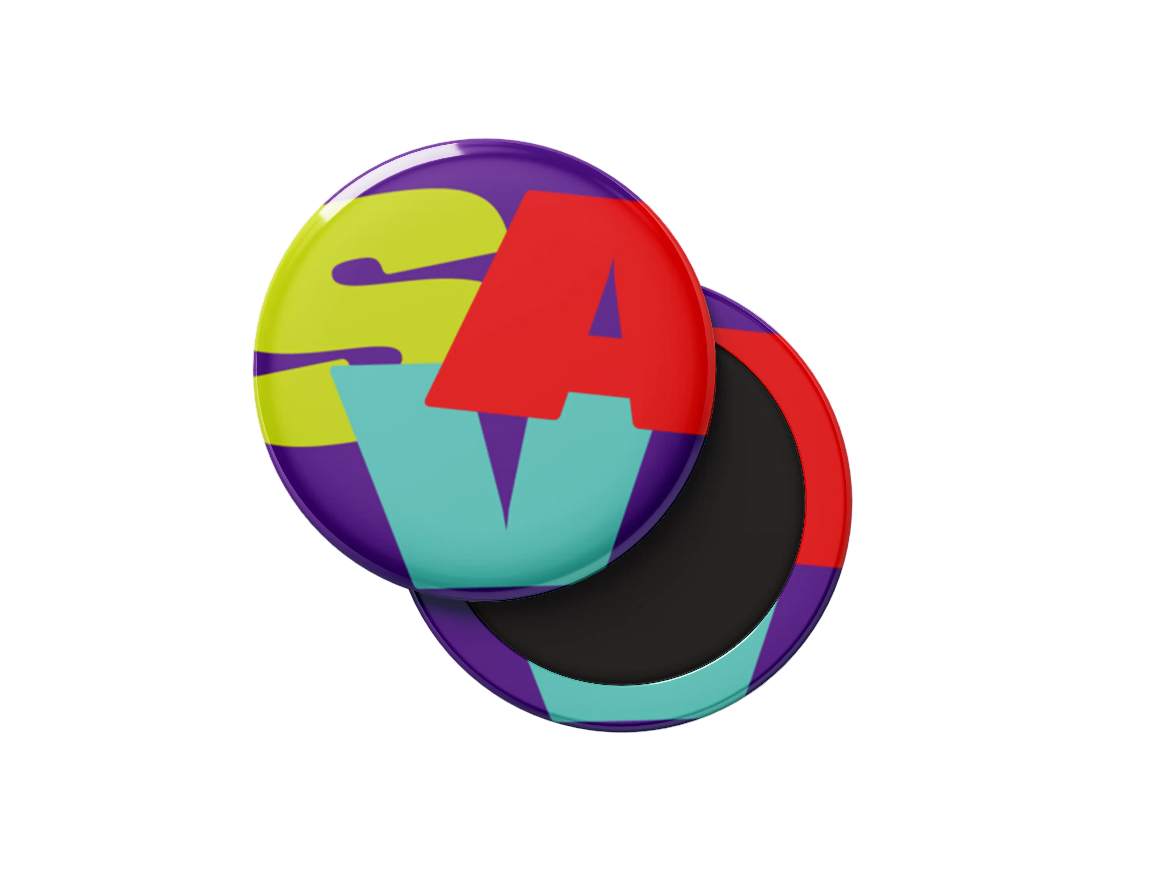SVA Typeface Magnet (Multiple Colors)