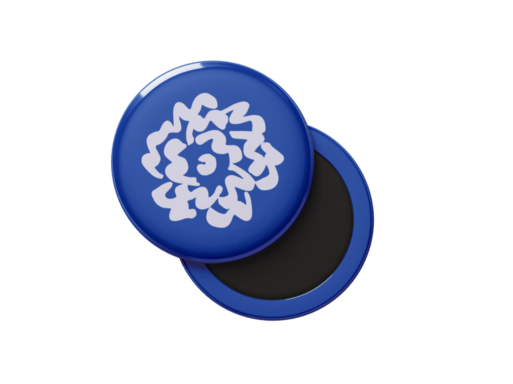 SVA Duotone Flower Magnet (Multiple Colors)