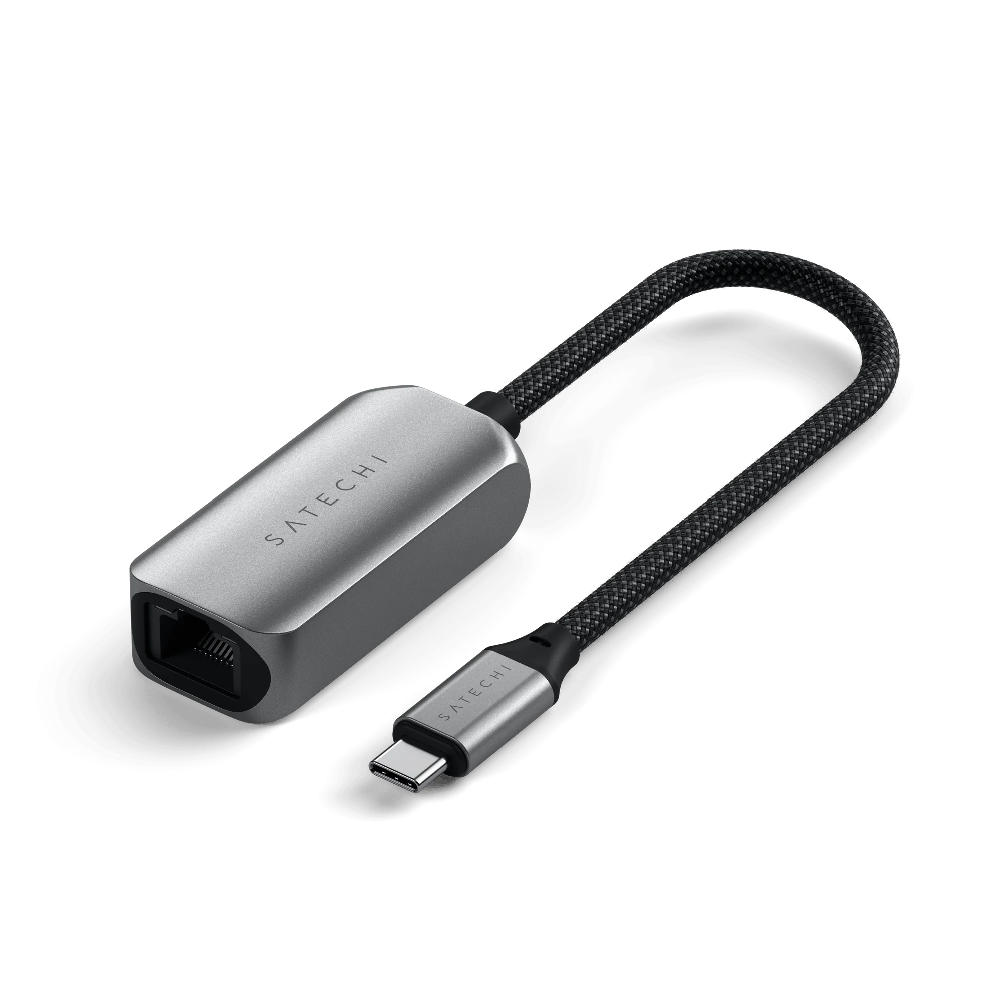 Satechi USB-C 2.5 Gigabit Ethernet Adapter Space Gray