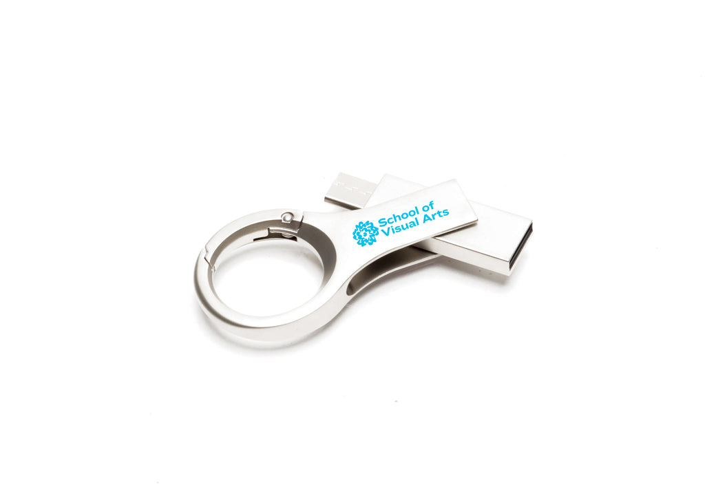 SVA Logo USB + USB-C 128GB Flash Drive