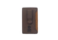 SVA Logo Velour Phone Wallet - Brown