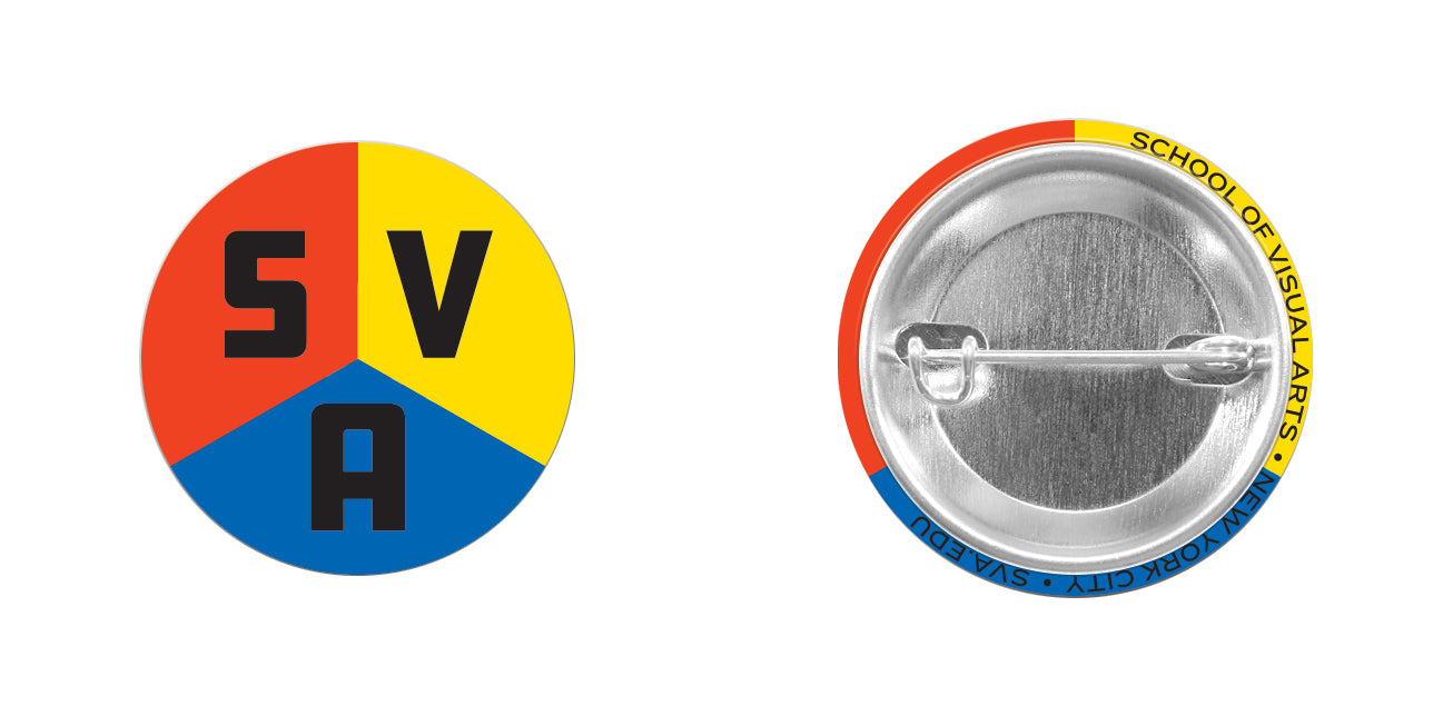 SVA Typeface Buttons (Multiple Styles)