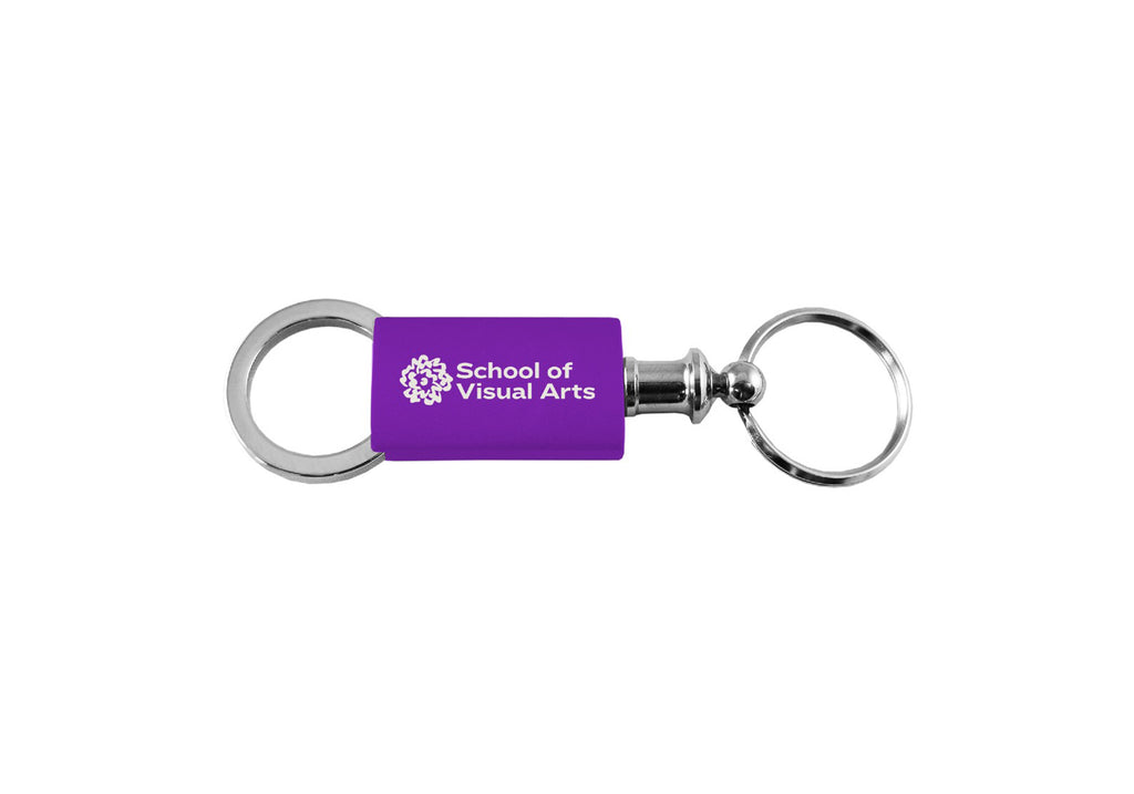 SVA Ringside Logo Anodized Valet Key Chain (Multiple Colors)