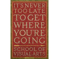 an image of a poster by Louise Fili